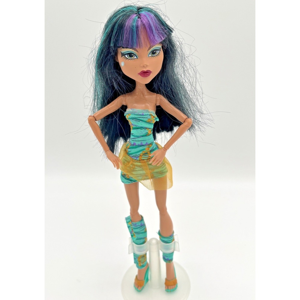 Monster High CLEO De NILE Mad Science Classroom Doll Mattel w/outfit shoes